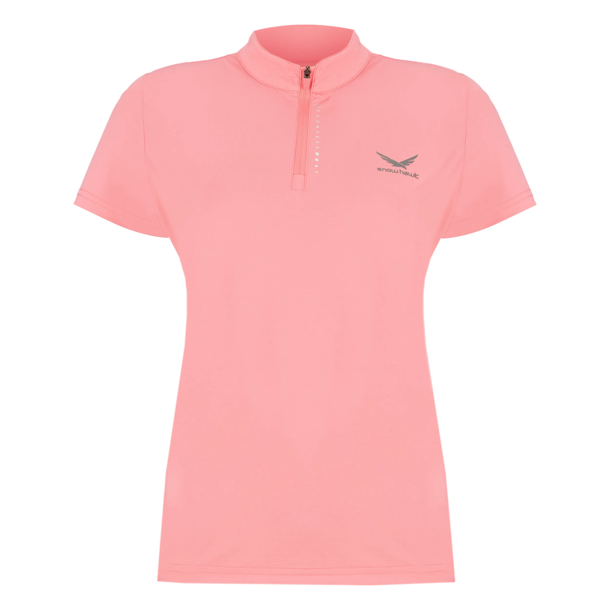 The women’s short-sleeve half-zip Snowhawk T-shirt, code 2358B