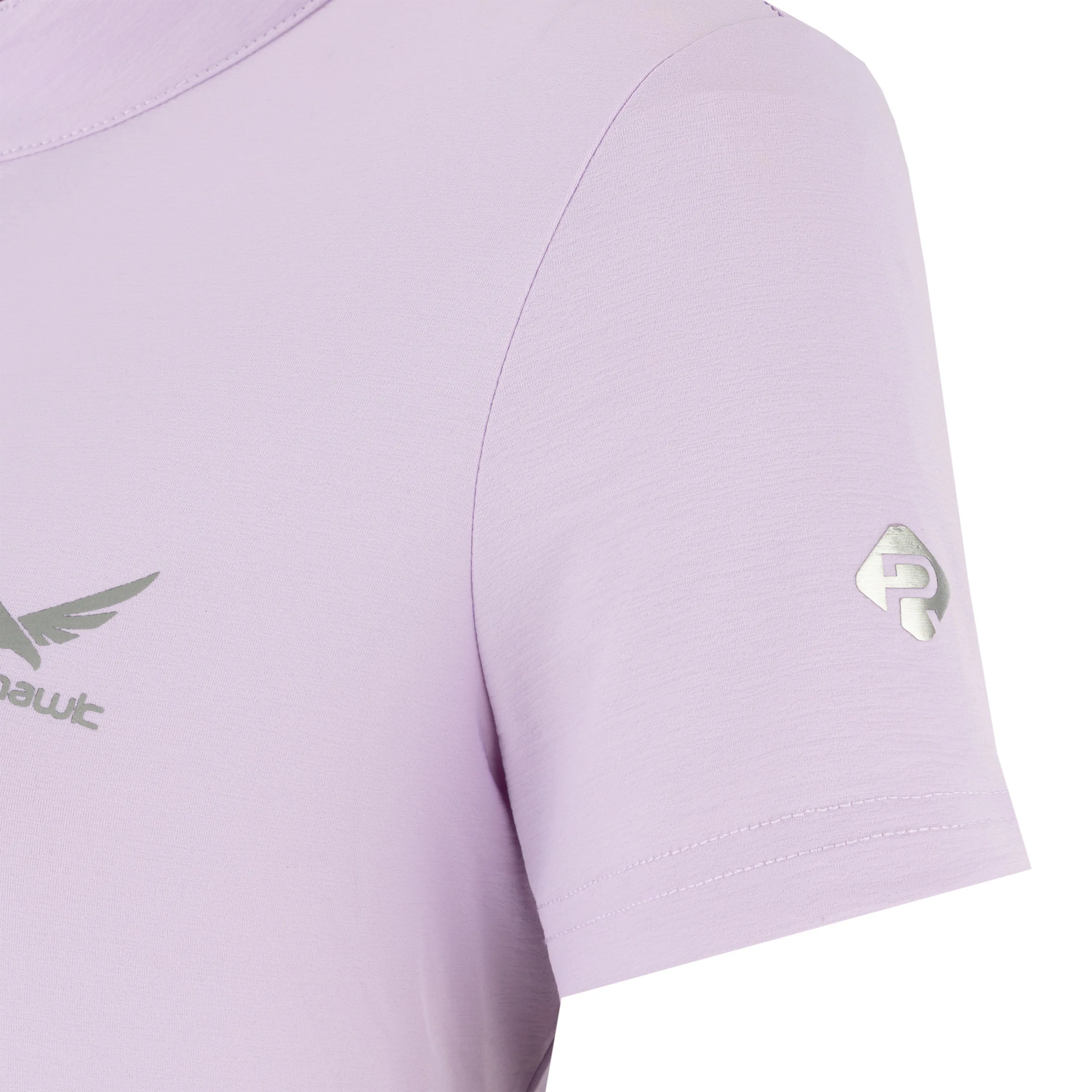 women’s short-sleeve half-zip Snowhawk T-shirt, code 2358B