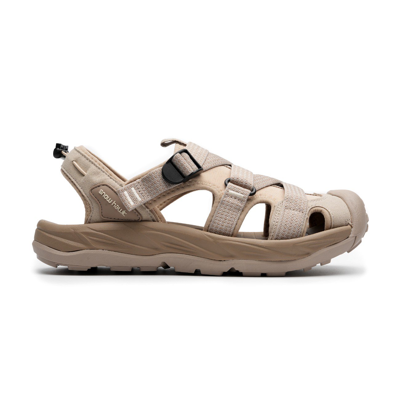 6043940866298594285 Snow hawk Men’s Closed Toe Hiking Sandals Baffin Model, High-Performance Adventure Sandals, Anti-Slip, Durable, Lightweight, Comfortable, Washable, Breathable, Adjustable Strap, Sports Sandals, Summer, Travel, Outdoor, Beach and Water Sandals(Code SN-S1273M) - Image 3