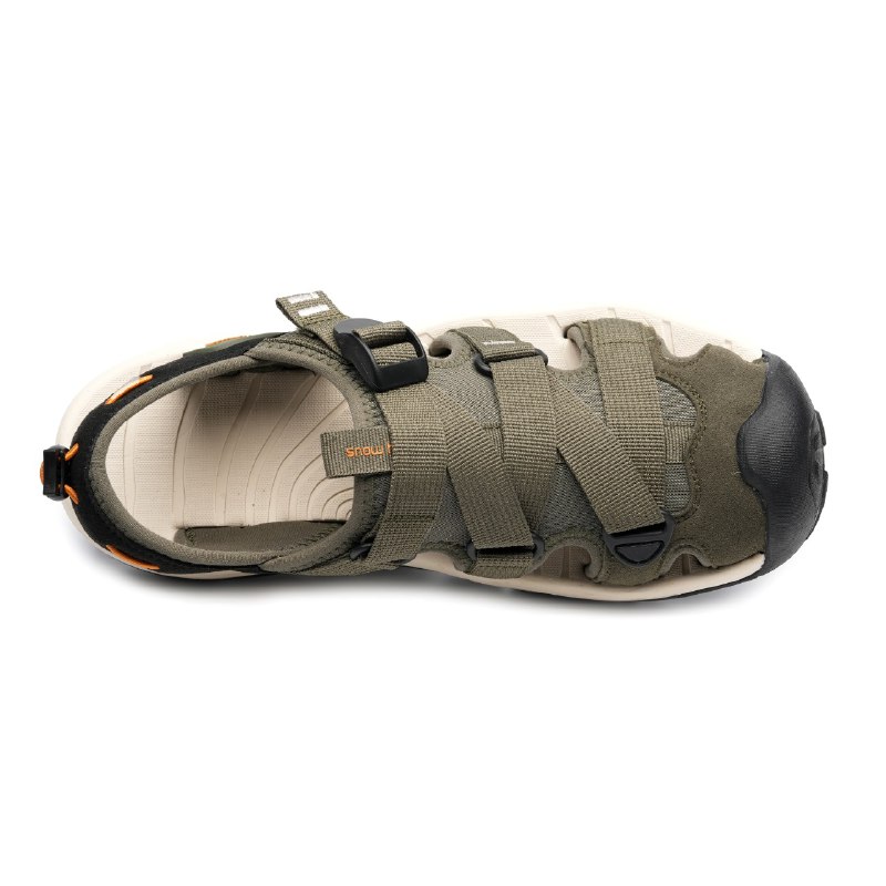 6043940866298594290 Snow hawk Men’s Closed Toe Hiking Sandals Baffin Model, High-Performance Adventure Sandals, Anti-Slip, Durable, Lightweight, Comfortable, Washable, Breathable, Adjustable Strap, Sports Sandals, Summer, Travel, Outdoor, Beach and Water Sandals(Code SN-S1273M) - Image 14