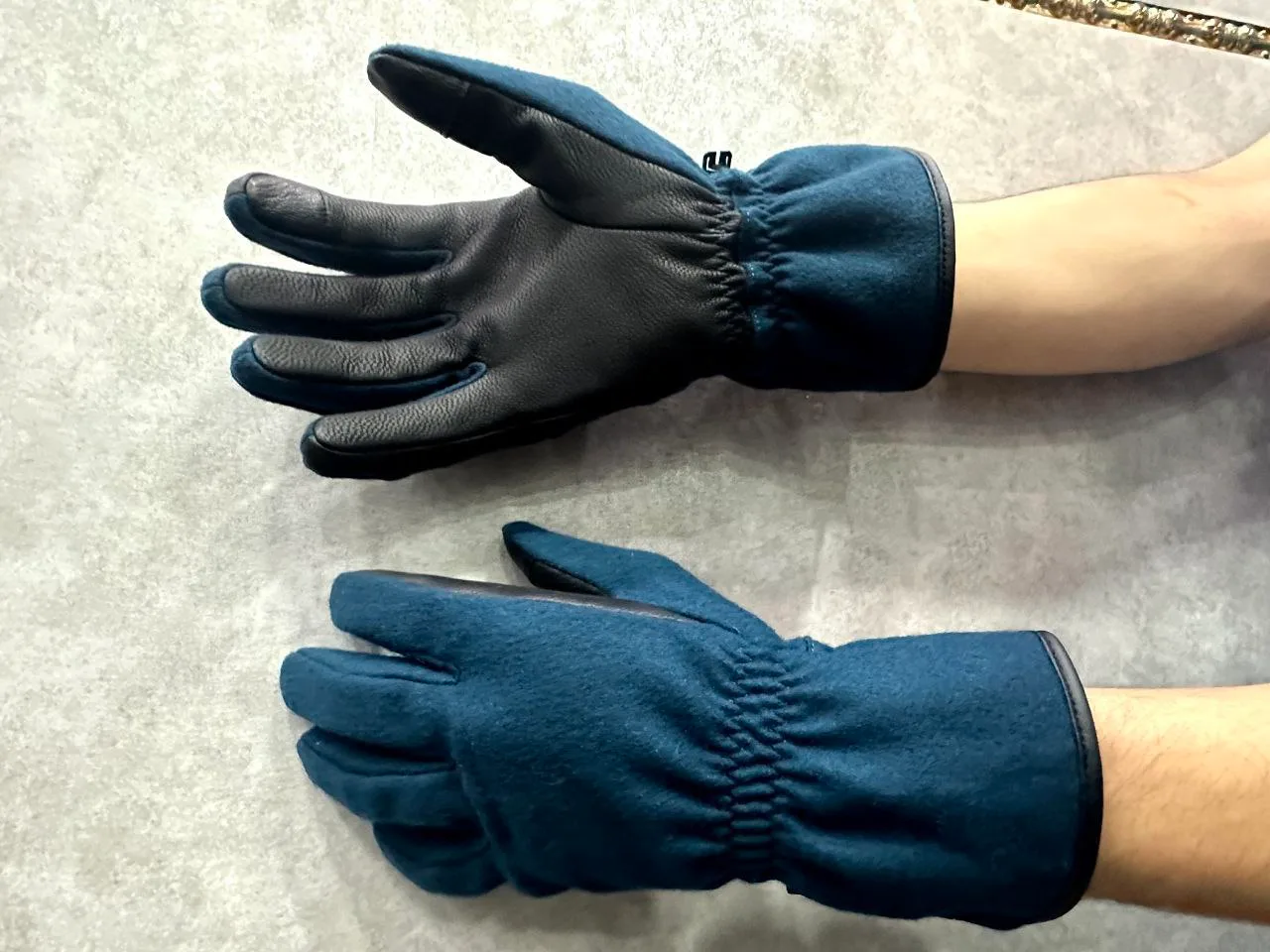 Snow hawk men's and women's wool gloves code SN-C2136 - Image 7