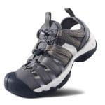 Snow hawk Men’s Closed Toe Hiking Sandals Spinas Model, High-Performance Adventure Sandals, Anti-Slip, Durable, Lightweight, Comfortable, Washable, Adjustable Strap, Sports Sandals, Summer, Travel, Outdoor, Beach and Water Sandals(Code SN-255)