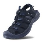 Snow hawk Men’s Closed Toe Hiking Sandals Zero Model, High-Performance Adventure Sandals, Anti-Slip, Durable, Lightweight, Comfortable, Washable, Adjustable Strap, Sports Sandals, Summer, Travel, Outdoor, Beach and Water Sandals(Code SN-222)