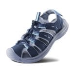 Snow hawk Women’s Closed Toe Hiking Sandals Mendel Model, High-Performance Adventure Sandals, Anti-Slip, Durable, Lightweight, Comfortable, Washable, Adjustable Strap, Sports Sandals, Summer, Travel, Outdoor, Beach and Water Sandals(Code SN-223)
