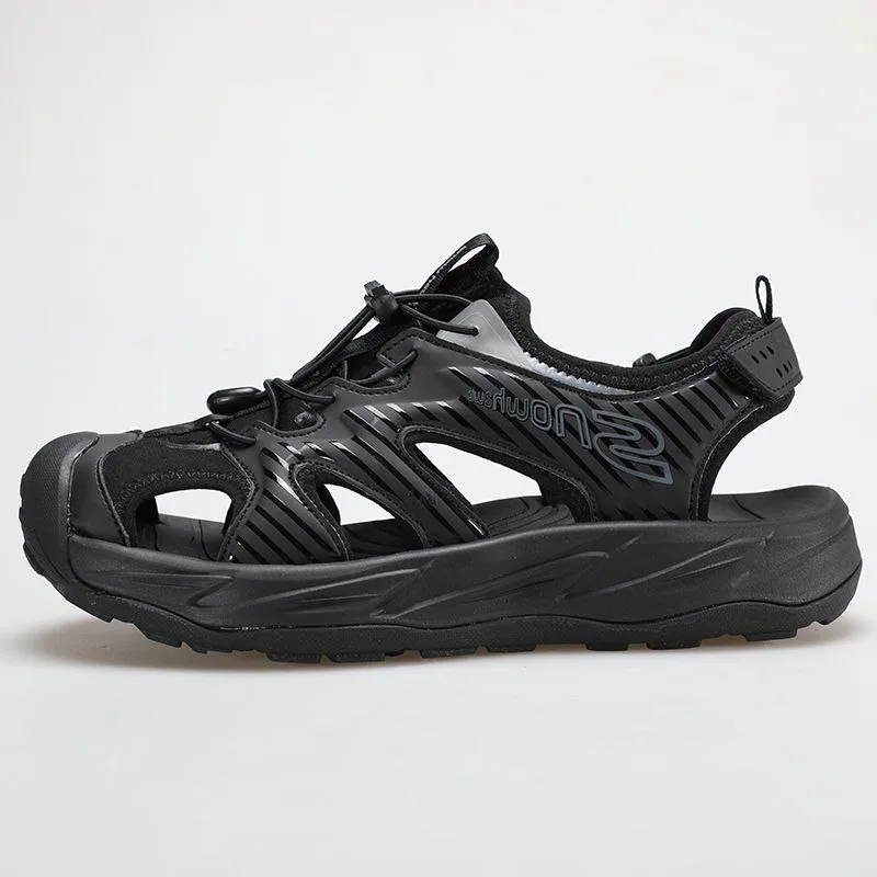 Snow hawk Men’s Closed Toe Hiking Sandals Capri Model, High-Performance Adventure Sandals, Anti-Slip, Durable, Lightweight, Comfortable, Washable, Adjustable Strap, Sports Sandals, Summer, Travel, Outdoor, Beach and Water Sandals(Code SN-S1280M) - Image 20