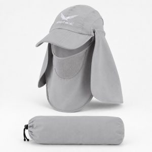Snow hawk Sun Visor Cap with Removable Ear Neck Flap Cover Code SN-C2164