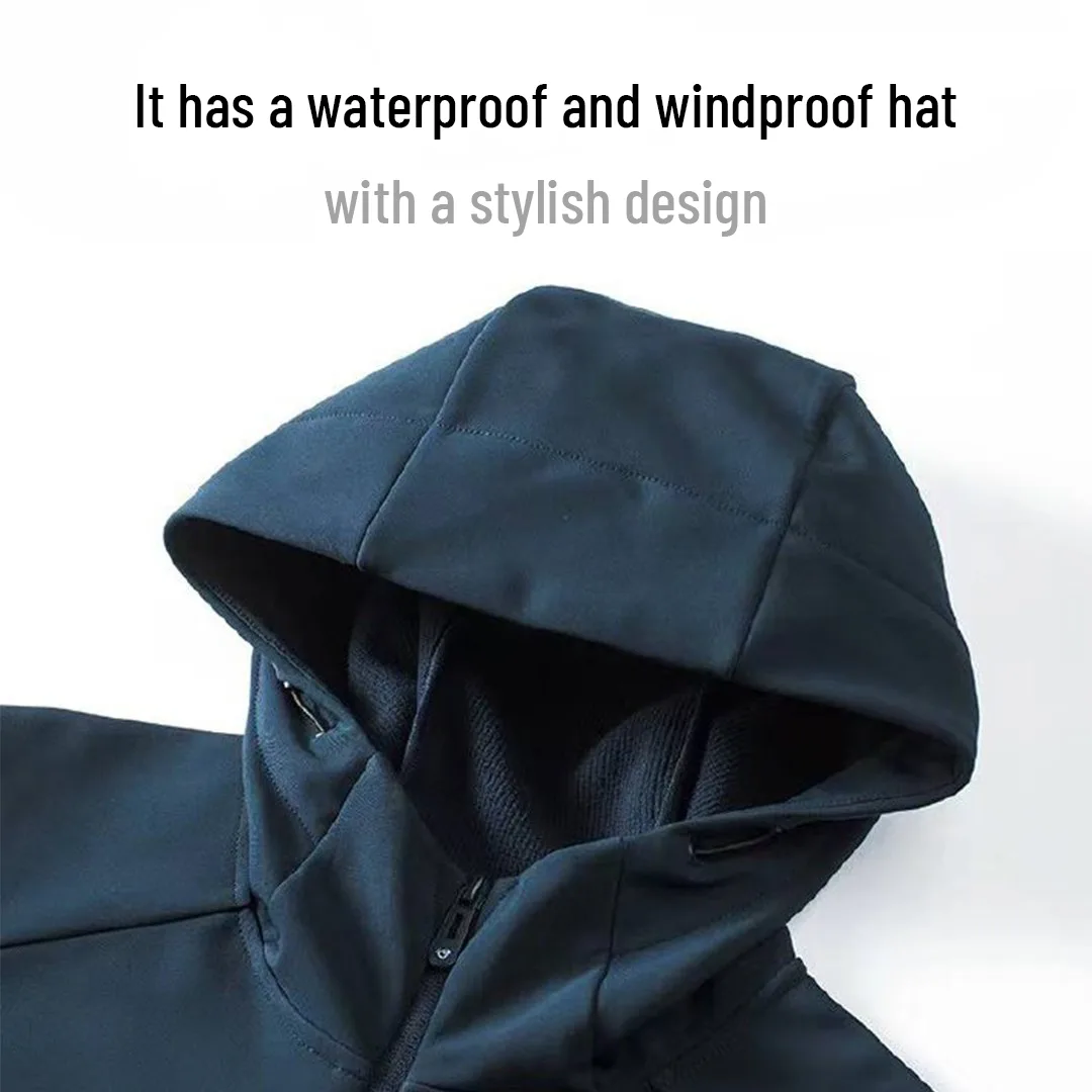 Snow hawk men's windstopper jacket code SN-C2126 - Image 5