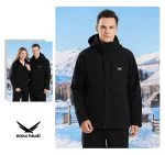 Snow hawk unisex polar fleece jacket code 68995 - Image 9