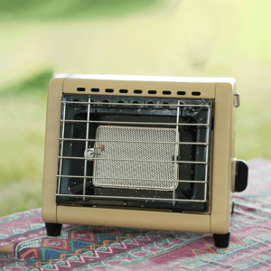 Snow hawk 1500W Space Stainless Steel Gas Heater, Safety Quiet Heating, Portable for Travel, Camping and Mountaineering, 21×18×17.5 cm Code SN-H23