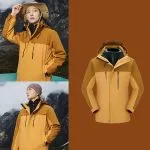 Snow hawk Unisex Winter Detachable 3 in 1 Two Piece Adjustable Hooded Fleece Jackets - Windproof and Waterproof Ski Jacket with Fleece Jacket - Insulated Coat for Cold Weather (Code 79817) - Image 10
