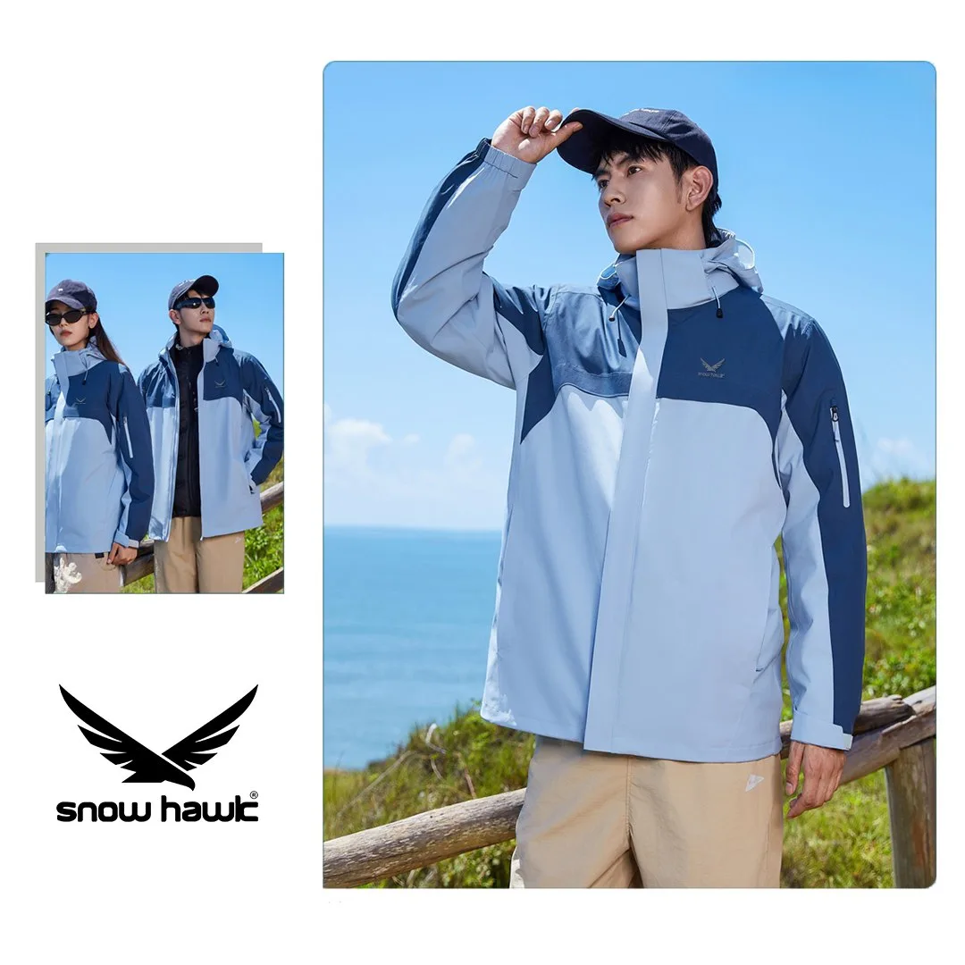 Snow hawk Unisex Winter Detachable 3 in 1 Two Piece Long Sleeve Hooded Fleece Jacket - Windproof and Waterproof Ski Jacket with Fleece Jacket - Insulated Coat for Cold Weather (Code 79819) - Image 17