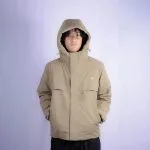 Snow hawk Men's Lightweight Packable Hooded Down Jacket Insulated Winter Coat (Code 88165) - Image 4