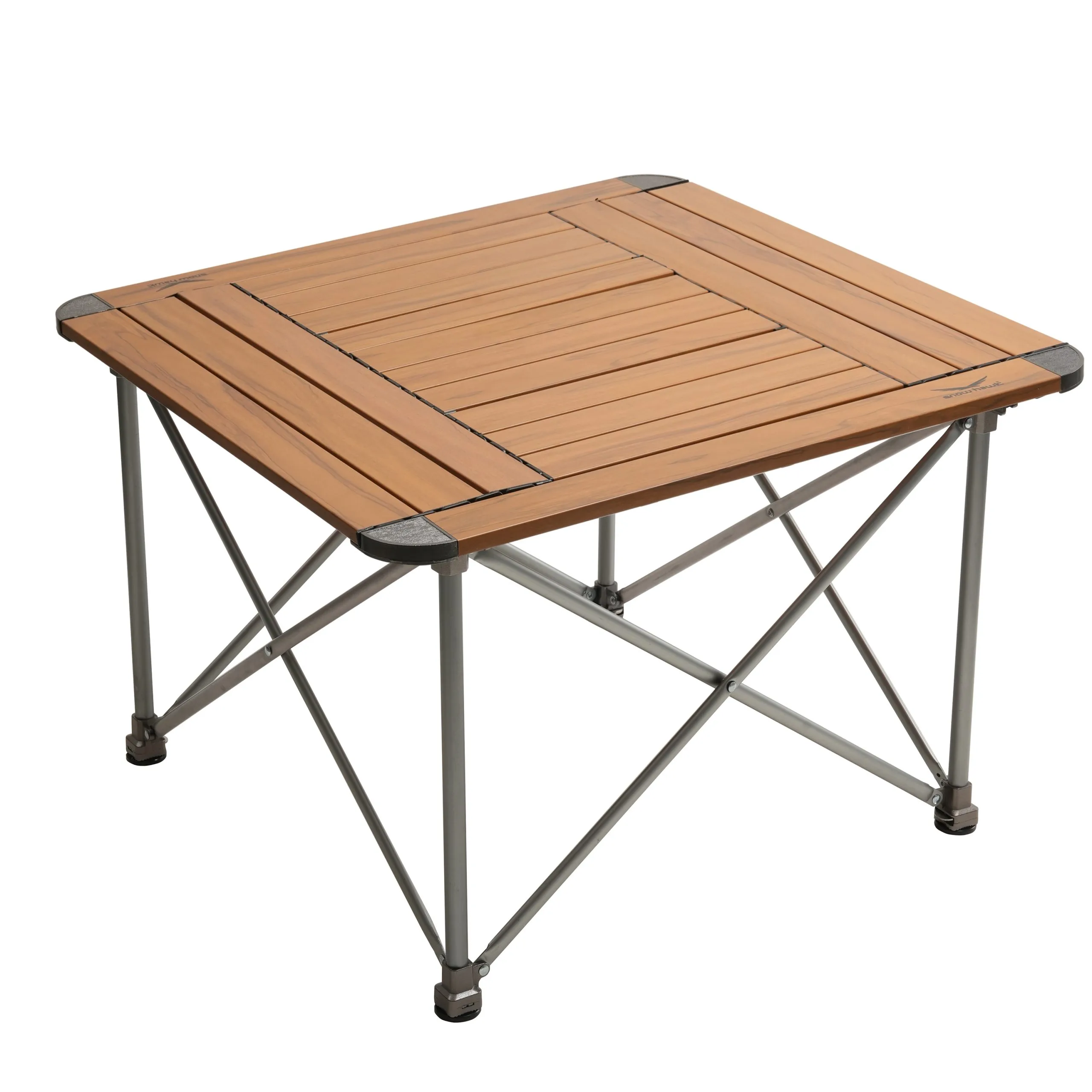 Snow hawk Portable Camping Table Equipped with a Place to Place a Camping Stove, Light Aluminum Adjustable Camp Table, Folding Compact Beach Table for Camping, Hiking, Outdoor, Picnic, Backyards Code SN-A9148 - Image 4