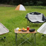 Snow hawk Portable Camping Table Equipped with a Place to Place a Camping Stove, Light Aluminum Adjustable Camp Table, Folding Compact Beach Table for Camping, Hiking, Outdoor, Picnic, Backyards Code SN-A9148 - Image 15