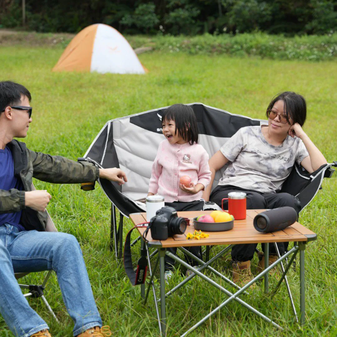 Snow hawk Portable Camping Table Equipped with a Place to Place a Camping Stove, Light Aluminum Adjustable Camp Table, Folding Compact Beach Table for Camping, Hiking, Outdoor, Picnic, Backyards Code SN-A9148 - Image 16