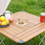 Snow hawk Portable Camping Table Equipped with a Place to Place a Camping Stove, Light Aluminum Adjustable Camp Table, Folding Compact Beach Table for Camping, Hiking, Outdoor, Picnic, Backyards Code SN-A9148 - Image 18