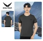 Snow hawk Men's Round Neck T-Shirt, Lightweight, Windproof, Moisture-wicking and Anti-Odor (Code 79995) - Image 2