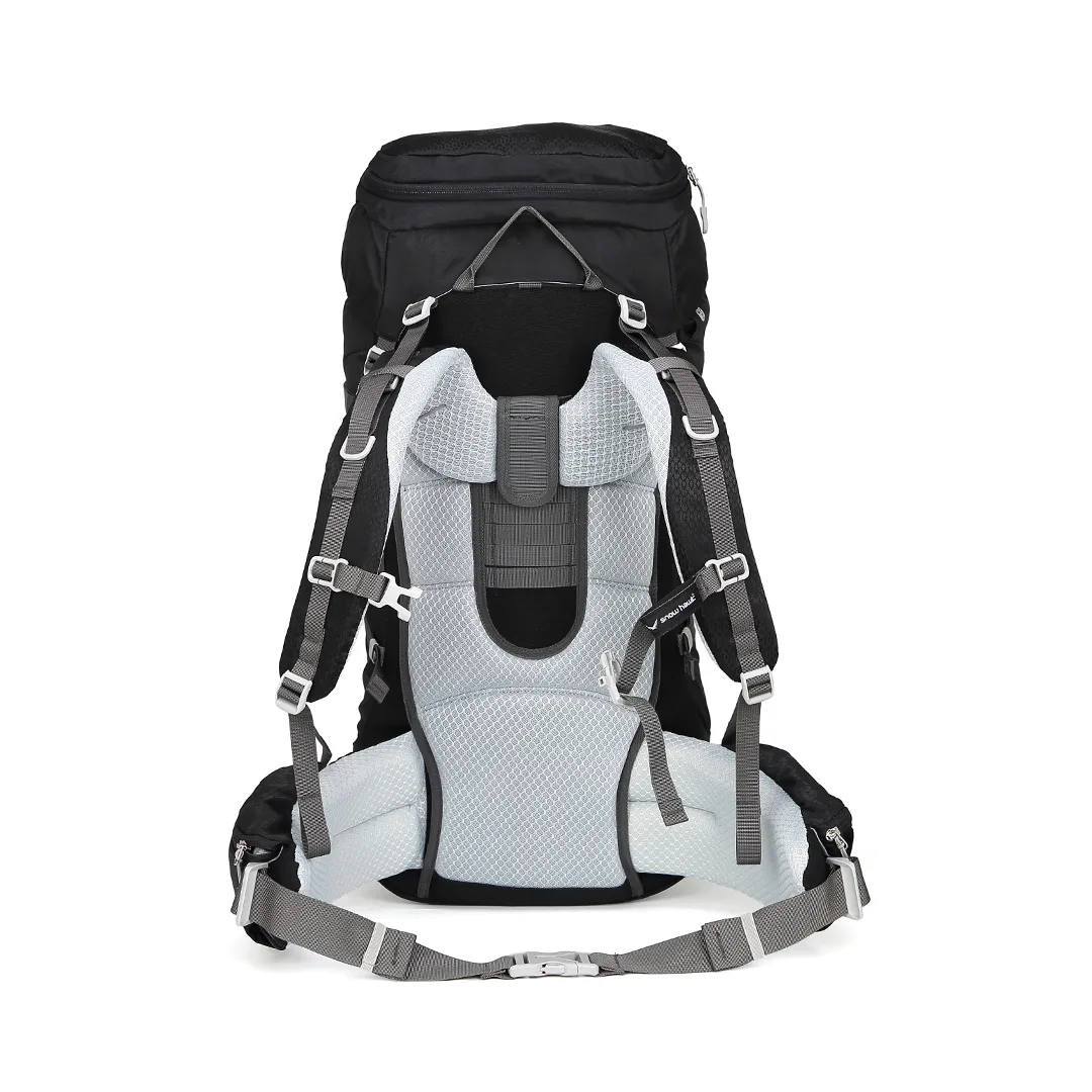 Snow hawk Mountaineering 45+5L Backpack K2 STAR Model for Climbing, Hiking, Outdoor Camping, Lightweight with Waterproof Rain Cover, Travel Backpacking, Suitable for Adults, Unisex, Multi-Color(Code SN-B3128) - Image 8