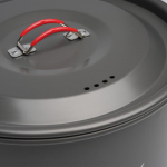 Snow hawk Camping Cookware Set, Camping Cookware, Outdoor Aluminum Cookware Kit with Frying Pan, Pot with Lid, Kettle, 3 Plates, 3 Bowls, 1 Spoon, 1 Ladle, 1 Sponge for Picnic, Backpacking, for Family Picnic, Lightweight, Reusable Plastic Dinnerware Set, Small Portable Size, 14 Pieces Portable for 3 People (Code SN-T 111) - Image 14