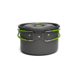 Snow hawk Camping Cookware Set, Camping Cookware, Outdoor Aluminum Cookware Kit with Frying Pan, Pot with Lid, Kettle, 3 Plates, 3 Bowls, 1 Spoon, 1 Ladle, 1 Sponge for Picnic, Backpacking, for Family Picnic, Lightweight, Reusable Plastic Dinnerware Set, Small Portable Size, 14 Pieces Portable for 3 People (Code SN-T 111) - Image 36