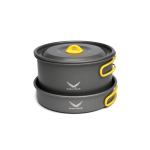 Snow hawk Camping Cookware Set, Camping Cookware, Outdoor Aluminum Cookware Kit with Frying Pan, Pot with Lid, Kettle, 3 Plates, 3 Bowls, 1 Spoon, 1 Ladle, 1 Sponge for Picnic, Backpacking, for Family Picnic, Lightweight, Reusable Plastic Dinnerware Set, Small Portable Size, 14 Pieces Portable for 3 People (Code SN-T 111) - Image 42