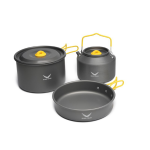 Snow hawk Camping Cookware Set, Camping Cookware, Outdoor Aluminum Cookware Kit with Frying Pan, Pot with Lid, Kettle, 3 Plates, 3 Bowls, 1 Spoon, 1 Ladle, 1 Sponge for Picnic, Backpacking, for Family Picnic, Lightweight, Reusable Plastic Dinnerware Set, Small Portable Size, 14 Pieces Portable for 3 People (Code SN-T 111) - Image 43