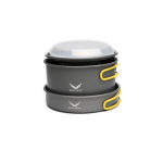 Snow hawk Camping Cookware Set, Camping Cookware, Outdoor Aluminum Cookware Kit with Frying Pan, Pot with Lid, Kettle, 3 Plates, 3 Bowls, 1 Spoon, 1 Ladle, 1 Sponge for Picnic, Backpacking, for Family Picnic, Lightweight, Reusable Plastic Dinnerware Set, Small Portable Size, 14 Pieces Portable for 3 People (Code SN-T 111) - Image 44