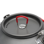 Snow hawk Camping Cookware Set, Camping Cookware, Outdoor Aluminum Cookware Kit with Frying Pan, Pot with Lid, Kettle, 2 Bowls, 1 Spoon, 1 Ladle, 1 Sponge for Picnic, Backpacking, for Family Picnic, Lightweight, Reusable Plastic Dinnerware Set, Small Portable Size, 10 Pieces Portable for 2 People (Code SN-T 112) - Image 22