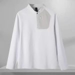 Snow hawk Men's Lightweight Half-Zip Long Sleeve T-Shirt (Code 7456) Windproof, Breathable and Durable, for Mountaineering, Hiking, Running - Image 3