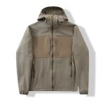 Snow hawk Unisex Lightweight Fleece Jacket (code 7526), ​​Long Sleeves, Hooded, Breathable, Warm and Zippered, Soft Fleece, for fall and winter - Image 3