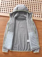 Snow hawk Unisex Lightweight Fleece Jacket (code 7526), ​​Long Sleeves, Hooded, Breathable, Warm and Zippered, Soft Fleece, for fall and winter - Image 5