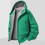 Snow hawk Men's Lightweight Windstopper jacket(code SN-C2172), Hooded, Windproof and Water Resistant, Breathable, Winter Windbreaker Jacket for Mountaineering, Running, Hiking - Image 3