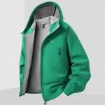 Snow hawk Men's Lightweight Windstopper jacket(code SN-C2172), Hooded, Windproof and Water Resistant, Breathable, Winter Windbreaker Jacket for Mountaineering, Running, Hiking - Image 3