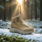 Snow hawk Men's Mountaineering Boots, Cowhide leather upper, Snow-Tex Breathable Layer, Waterproof & Breathable, EVA & Rubber Slip-Resistant Sole, Crampon Compatible Durable Hiking Shoes for Extreme Terrain(Code SN-S1134M) - Image 9