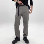 Snow hawk Men's Spring Autumn Pants, Comfortable Pants, Zipper Pockets, Breathable, Hiking and Outdoor Pants(Code 6681)