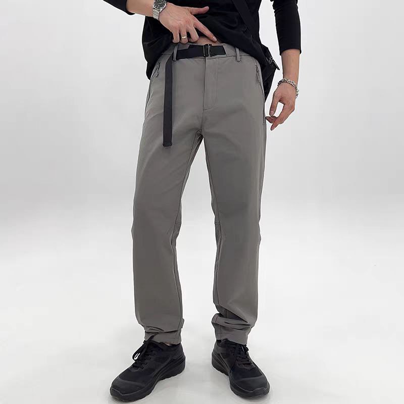 Snow hawk Men's Spring Autumn Pants (Code 6681) (1) Snow hawk Men's Spring Autumn Pants, Comfortable Pants, Zipper Pockets, Breathable, Hiking and Outdoor Pants(Code 6681) - Image 1