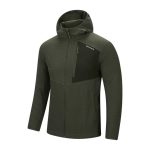 Snow hawk Men's Fleece Sweatshirt, Long Sleeve Winter Sweatshirt with Full Zip, Zipper Pocket, Hooded Jacket, Light and Warm Coat(Code 17269)