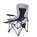 Snow hawk Folding Camping Chair, Folding Director Chair with Side Table for Adults, Camping Chairs for Outdoor, Lawn, Sports, Fishing, Supports 300 lbs (Code G502) - Image 3