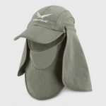Snow hawk Sun Visor Cap Hat Outdoor Sun Protection with Removable Ear Neck Flap Cover UV Protection Cap for Men Women, Hiking, Outdoor Work (Code SN-C2164) - Image 2