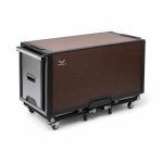 Snow hawk Camping Kitchen & Cooking table; portable, foldable kitchen for road trips and camping, folding legs, a Stove Windshield, food preparation space, a sink and faucet, and a telescopic light stand (Code C650) - Image 2