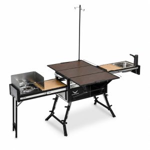 Snow hawk Folding Camping Kitchen Table Code C650
