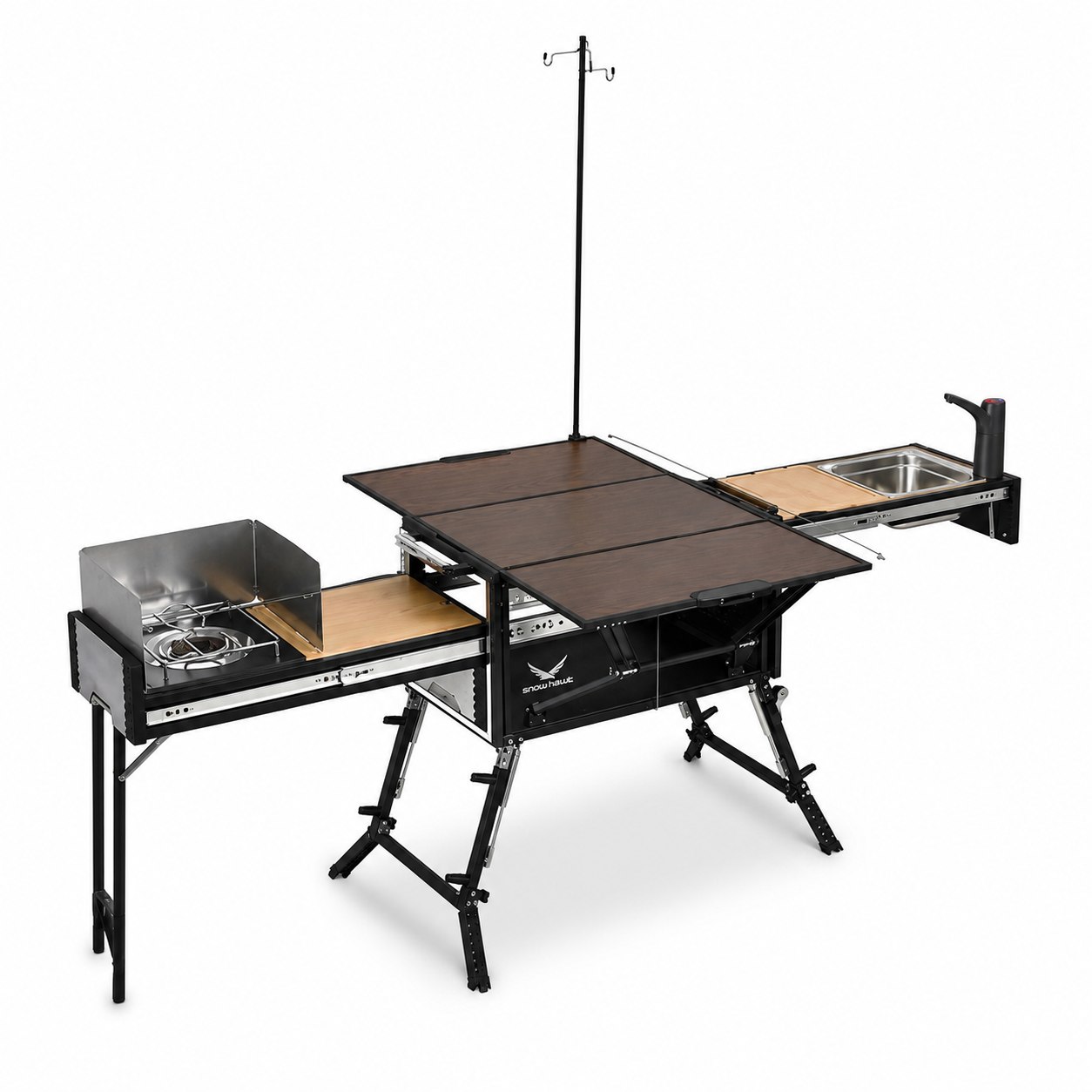 Snow hawk Folding Camping Kitchen Table Code C650 (2) Snow hawk Folding Camping Kitchen Table Code C650